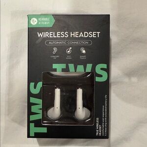 TWS True Wireless Headset - White